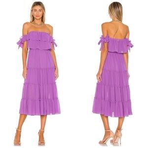 MISA LOS ANGELES Micaela Dress in Dark Lilac